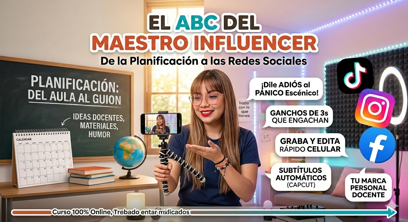 El ABC del Maestro Influencer: De la Planificación a las Redes Sociales