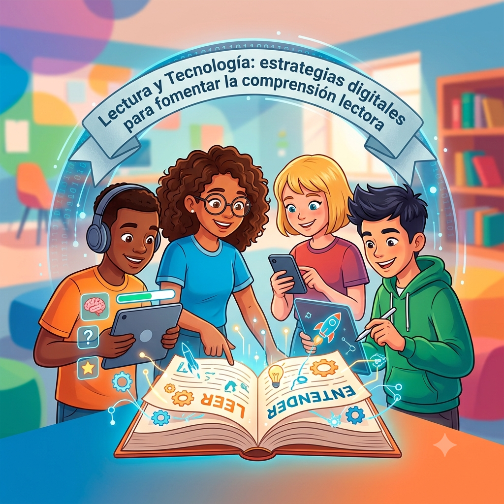 “Lectura y Tecnología: estrategias digitales para fomentar la comprensión lectora”